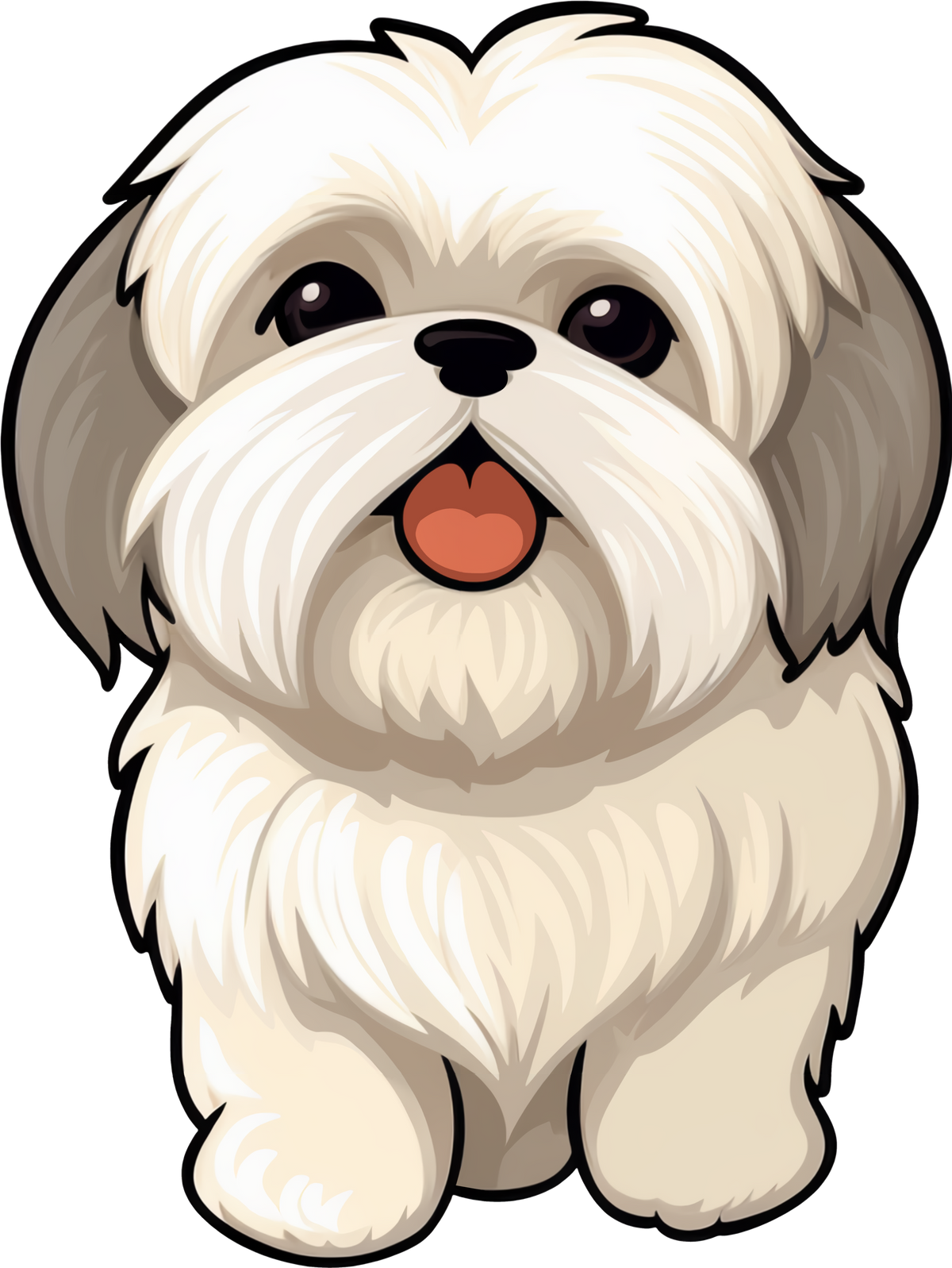Cute Shih Tzu Dog